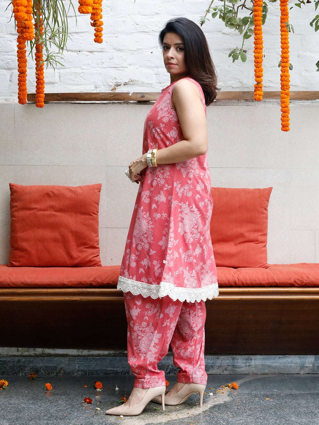 Chiffon Regular Sleeveless Ladies Salwar Suit at Rs 695/piece in Mumbai |  ID: 15377157348